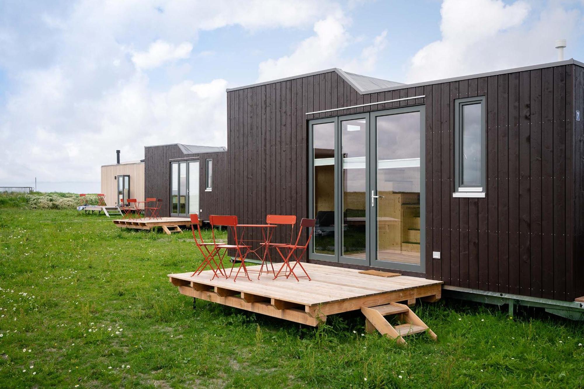 קרוליננזיל Tiny House Nature 7 Innenlage - Green Tiny Village Harlesiel מראה חיצוני תמונה